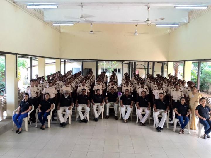 Guard training session